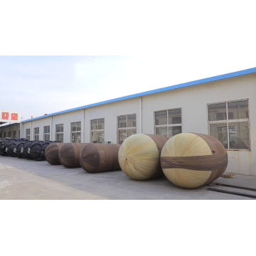 Ship To Ship Inflatable Rubber Boat Fender With Chain And Tyre Net